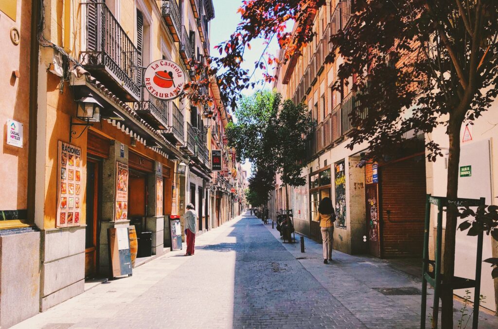 Pretty Madrid street