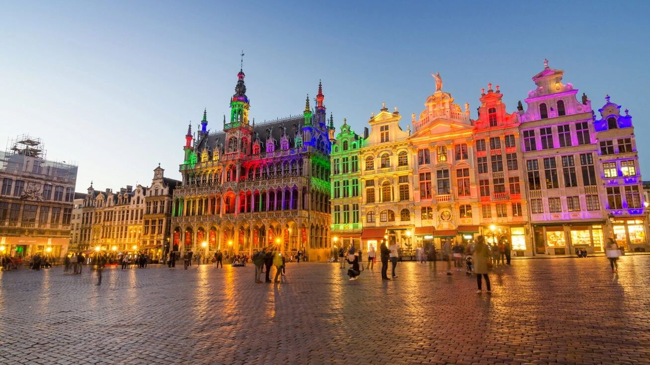Grand Place in Brussels – UK to Belgium removals