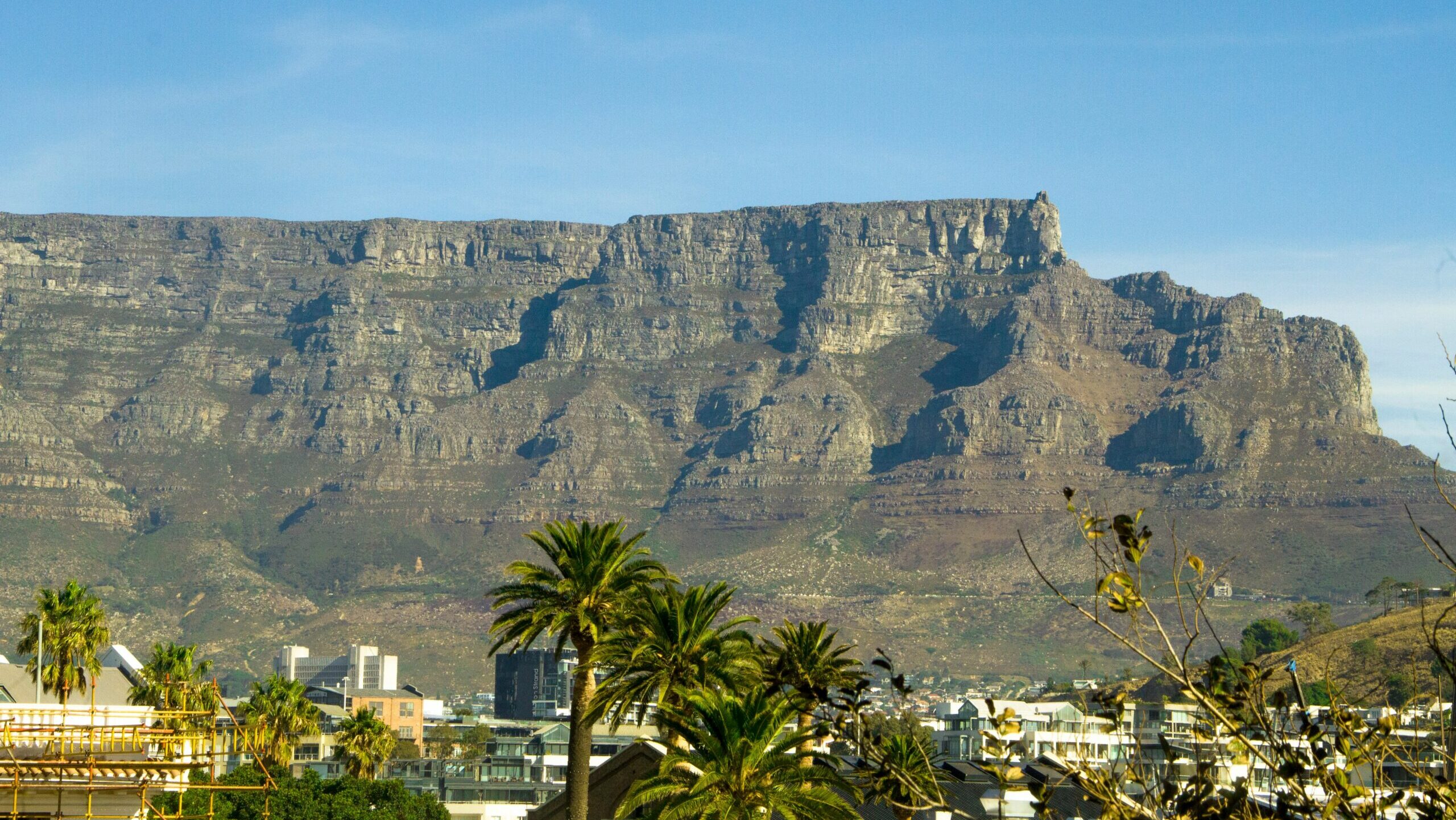 Table Mountain overlooking Cape Town, South Africa